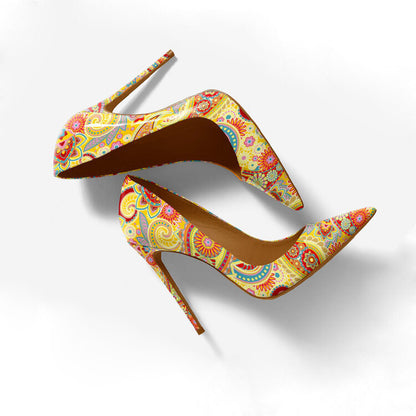 Chic Orthopedic Heels with Unique Design