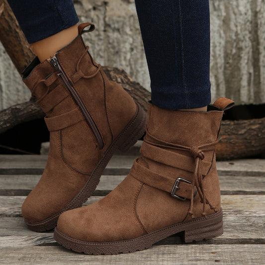 Classic Orthopedic Boots with Timeless Style
