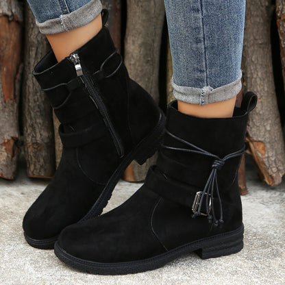 Classic Orthopedic Boots with Timeless Style