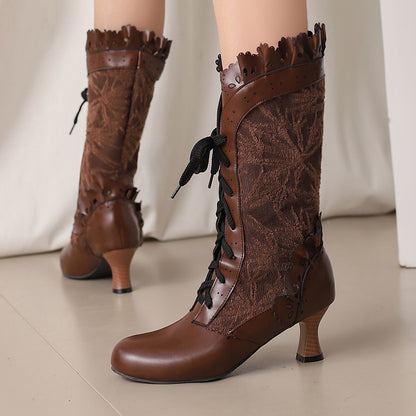 Vintage Inspired Orthopedic Boots