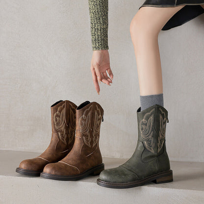 Classic Orthopedic Boots with Timeless Style