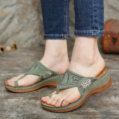Classic Orthopedic Sandals with Timeless Style