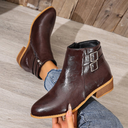 Vintage Inspired Orthopedic Boots