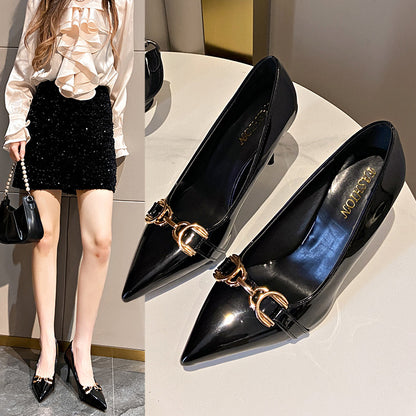 Classic Orthopedic Heels with Timeless Style