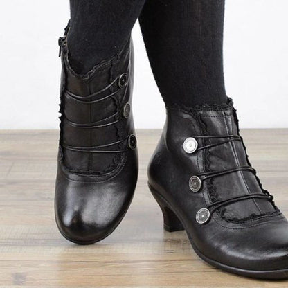 Chic Orthopedic Boots with Unique Design