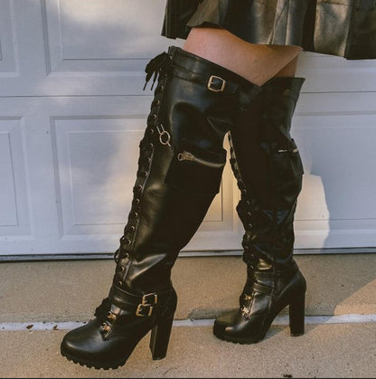 Vintage Inspired Orthopedic Boots