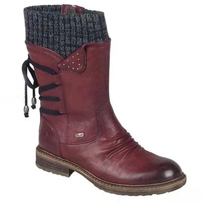 Chic Orthopedic Boots with Unique Design