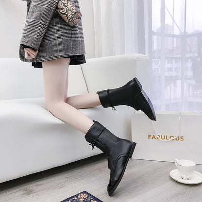 Chic Orthopedic Boots with Unique Design