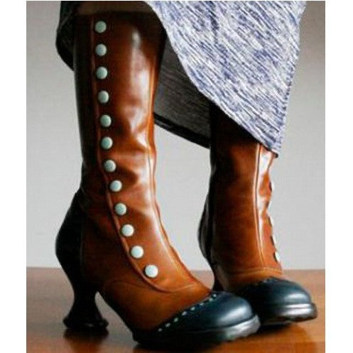 Classic Orthopedic Boots with Timeless Style