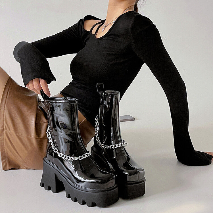 Chic Orthopedic Boots with Unique Design