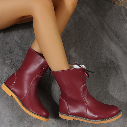 Classic Orthopedic Boots with Timeless Style