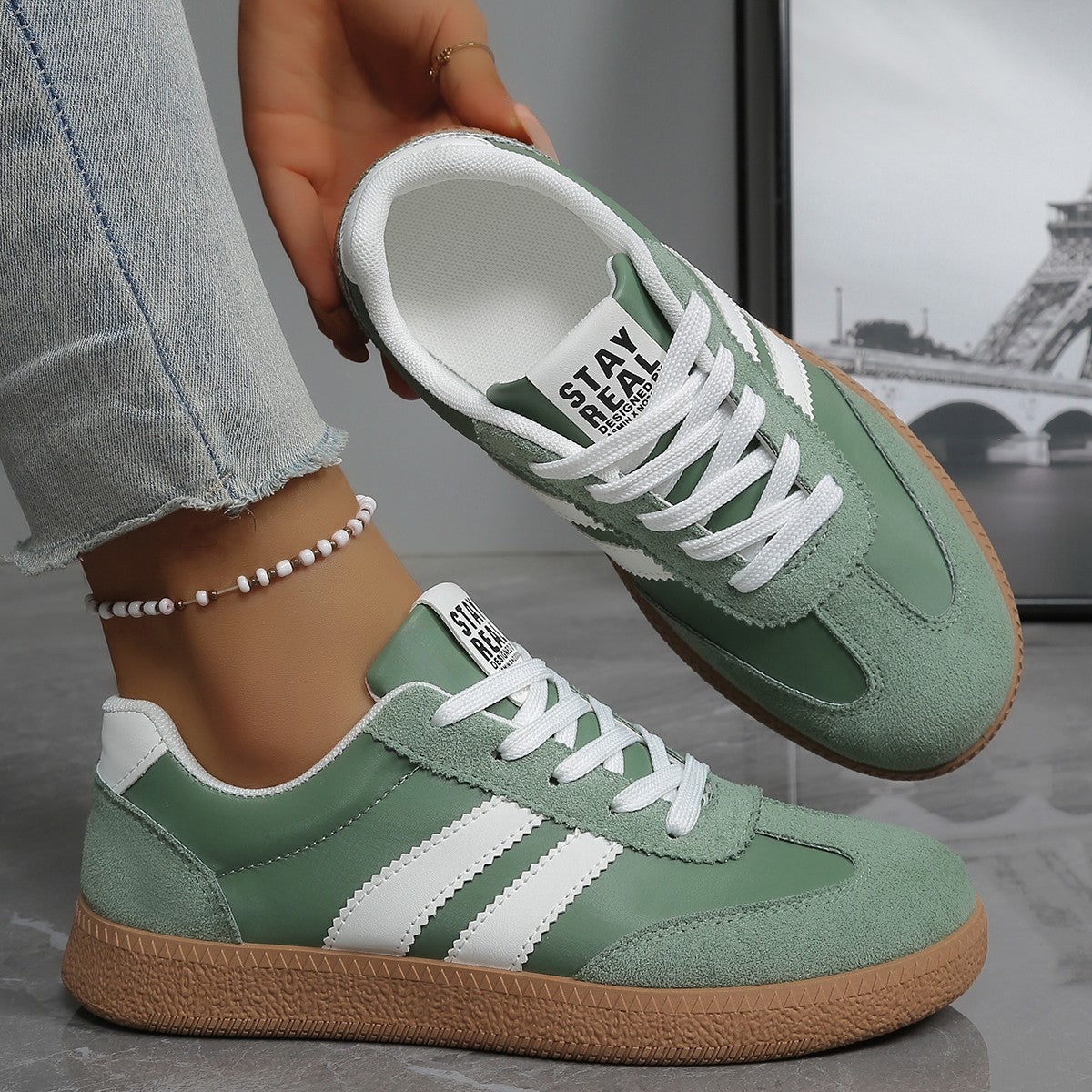 Chic Orthopedic Trainers with Unique Design