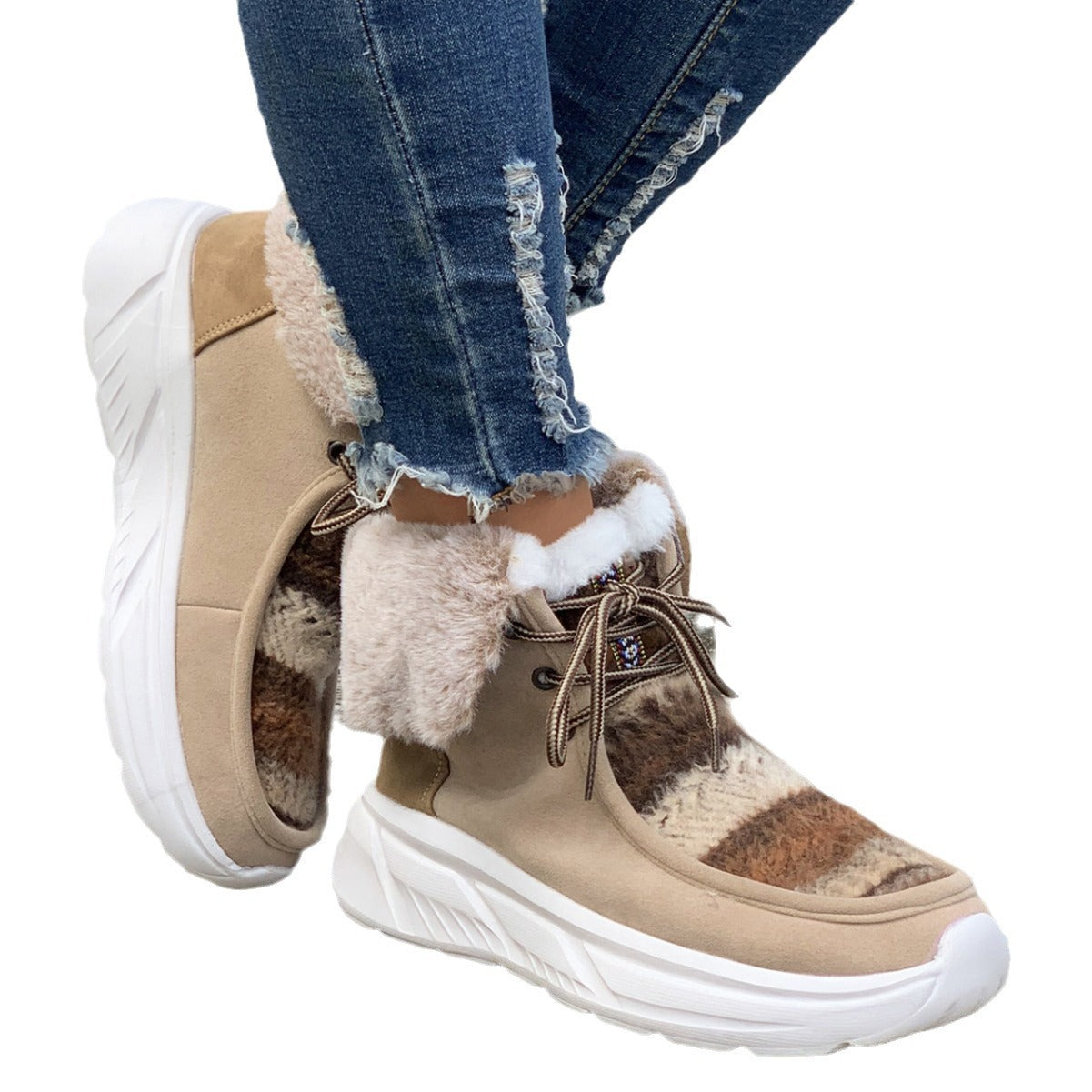 Chic Orthopedic Boots with Unique Design