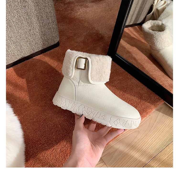 Chic Orthopedic Boots with Unique Design