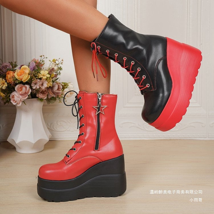 Chic Orthopedic Boots with Unique Design