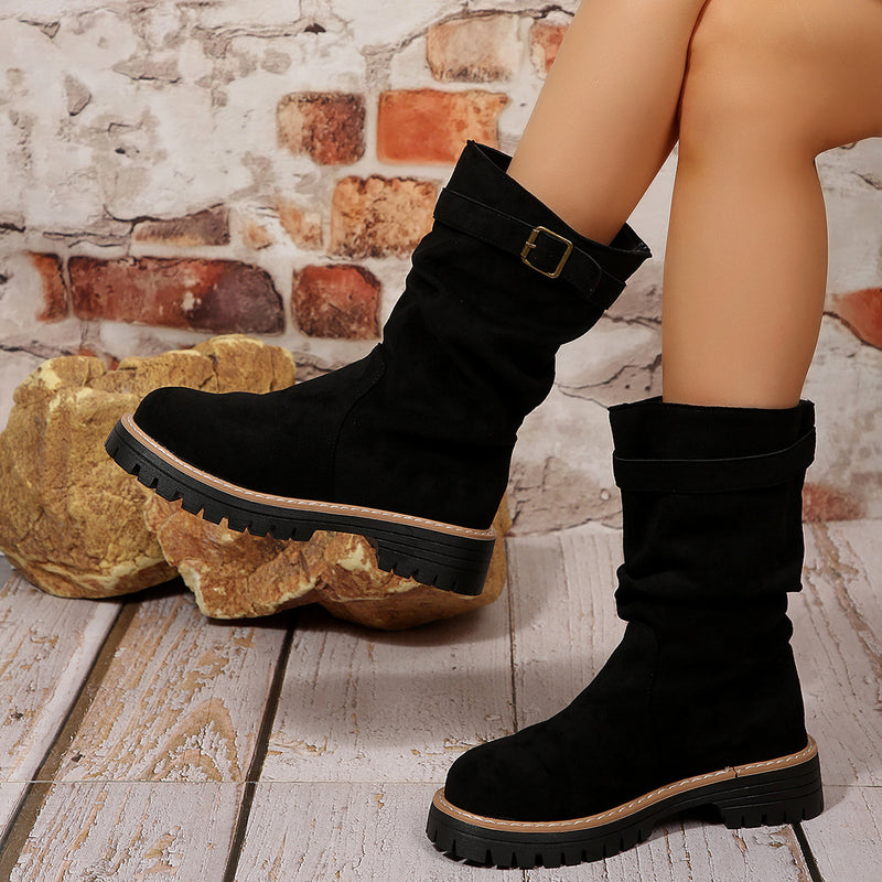 Chic Orthopedic Boots with Unique Design