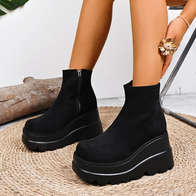 Classic Orthopedic Boots with Timeless Style