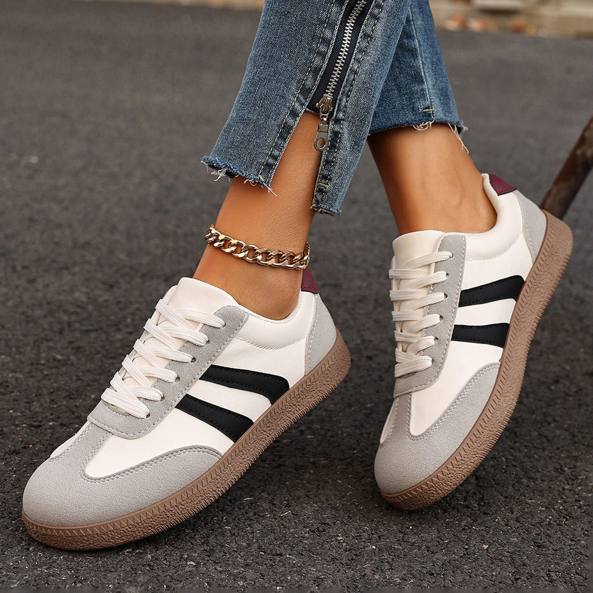 Vintage Inspired Orthopedic Trainers