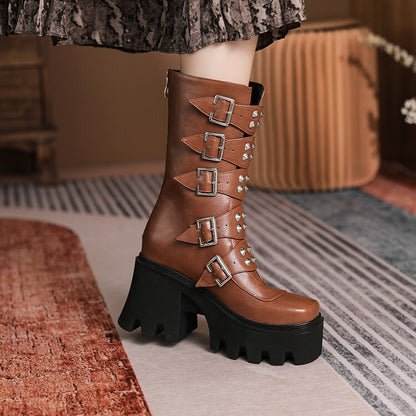 Chic Orthopedic Boots with Unique Design