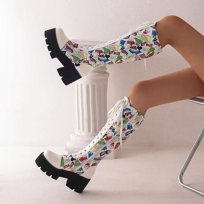 Vintage Inspired Orthopedic Boots