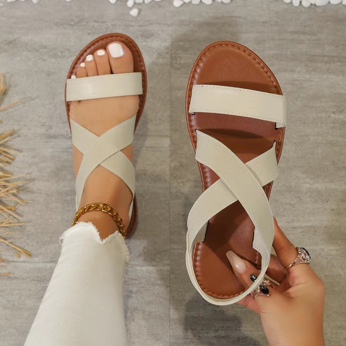 Graceful Orthopedic Sandals for Modern Look
