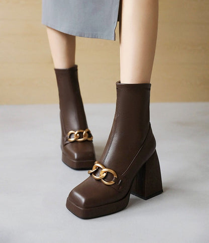 Chic Orthopedic Boots with Unique Design