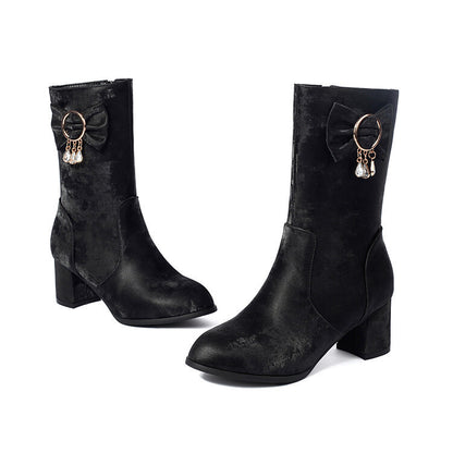 Classic Orthopedic Boots with Timeless Style
