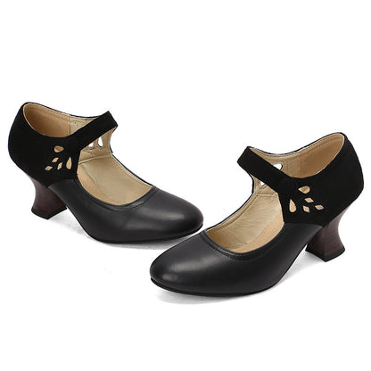 Classic Orthopedic Heels with Timeless Style