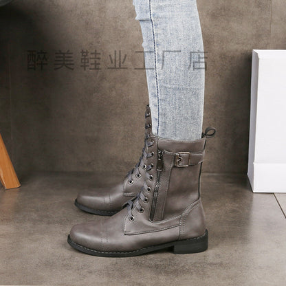 Vintage Inspired Orthopedic Boots