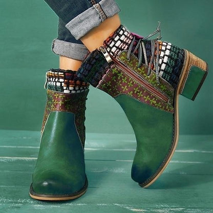 Vintage Inspired Orthopedic Boots
