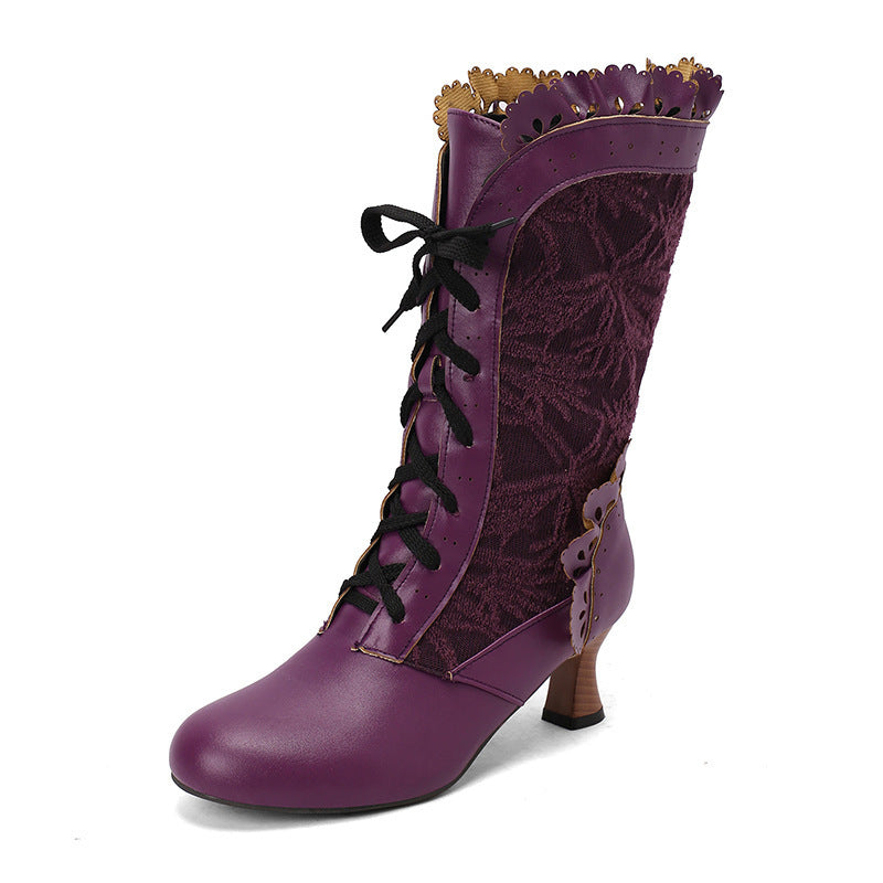 Vintage Inspired Orthopedic Boots