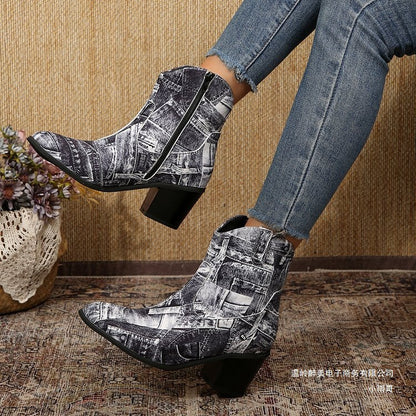 Chic Orthopedic Boots with Unique Design
