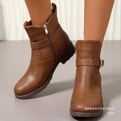 Classic Orthopedic Boots with Timeless Style