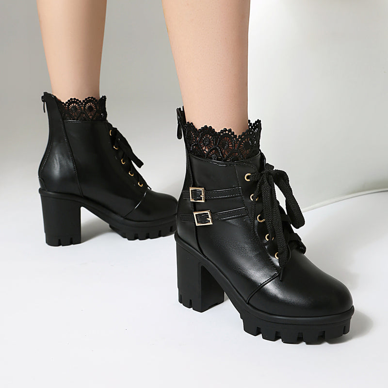 Classic Orthopedic Boots with Timeless Style