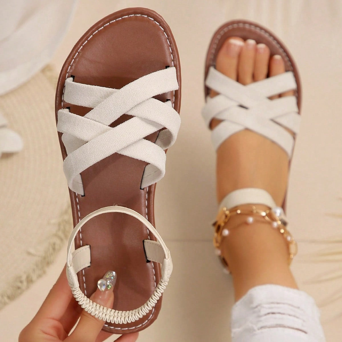 Graceful Orthopedic Sandals for Modern Look
