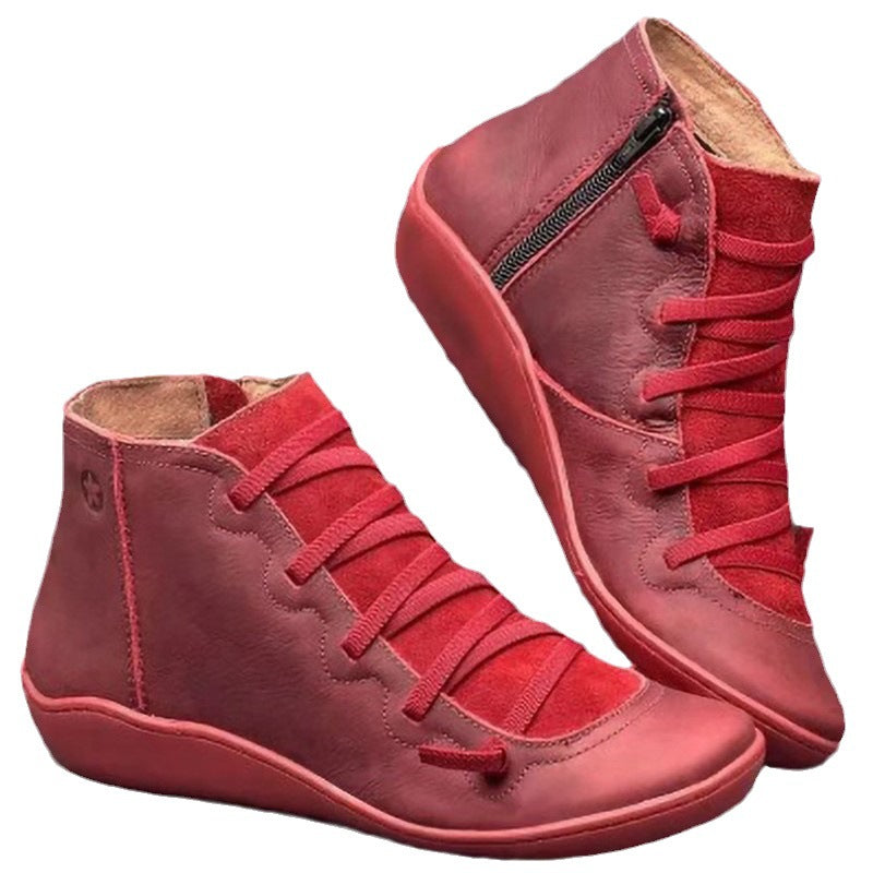 Chic Orthopedic Boots with Unique Design