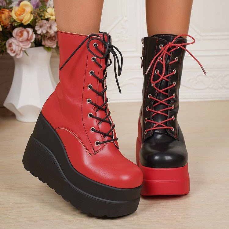 Chic Orthopedic Boots with Unique Design