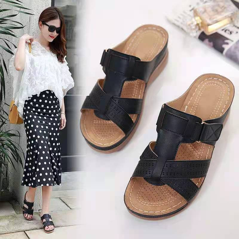 Classic Orthopedic Sandals with Timeless Style
