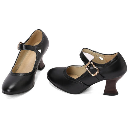 Classic Orthopedic Heels with Timeless Style