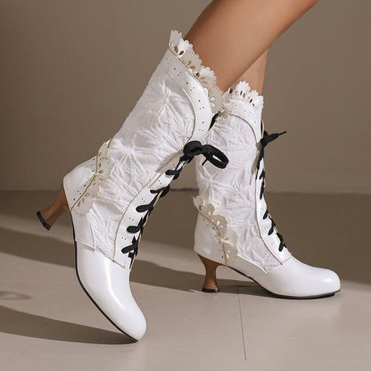 Vintage Inspired Orthopedic Boots