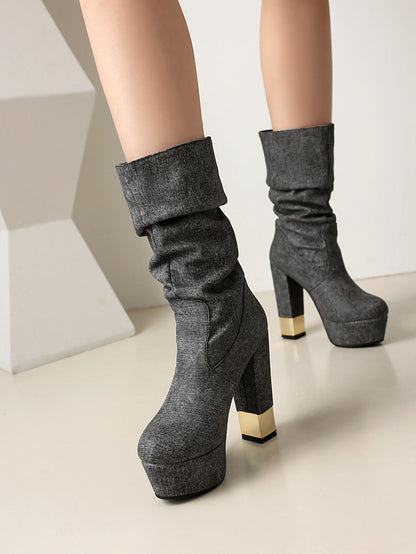 Chic Orthopedic Boots with Unique Design