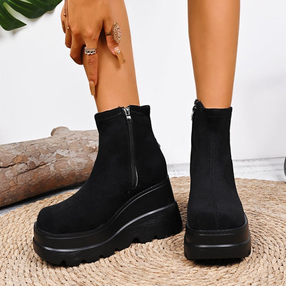 Classic Orthopedic Boots with Timeless Style