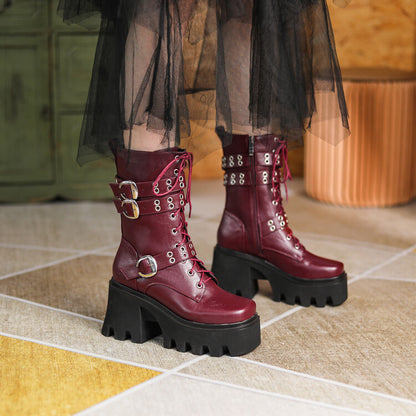 Chic Orthopedic Boots with Unique Design