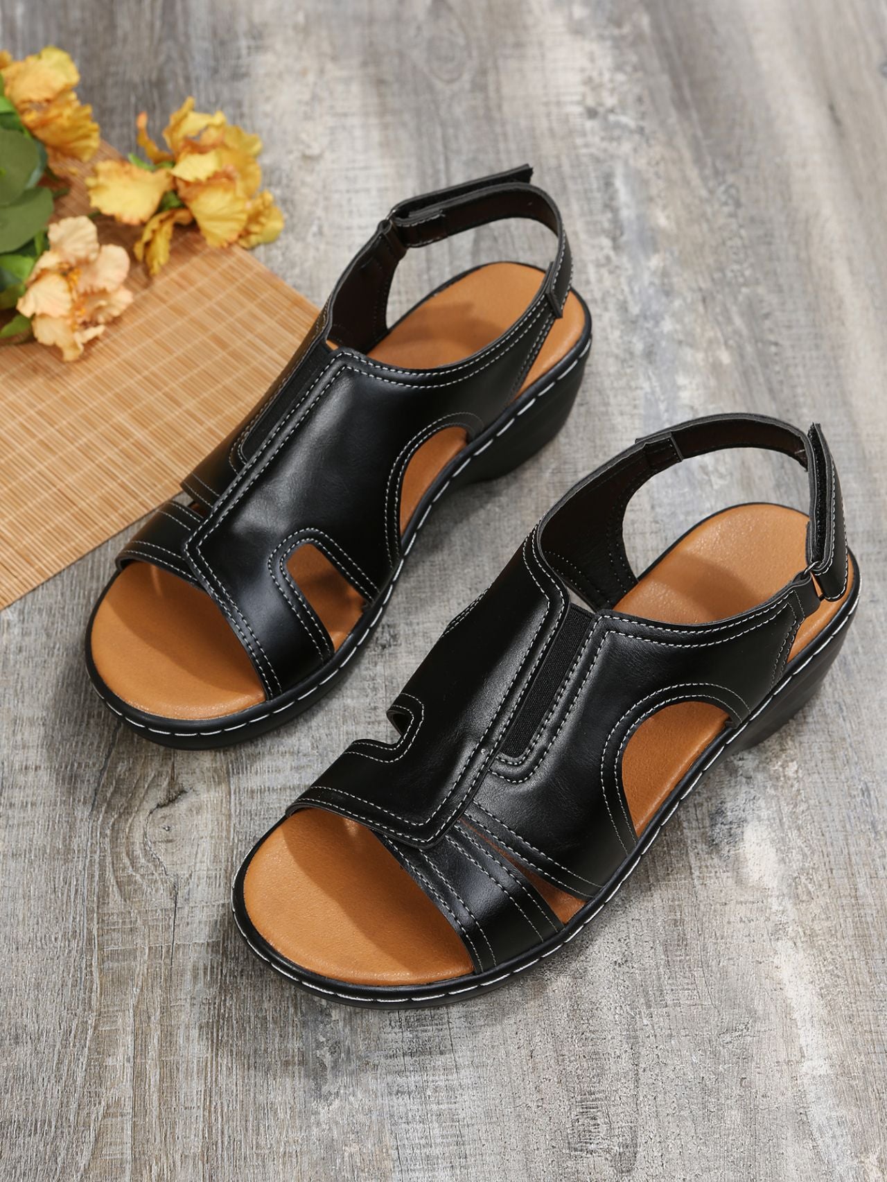 Classic Orthopedic Sandals with Timeless Style