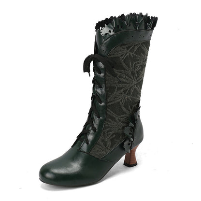 Vintage Inspired Orthopedic Boots