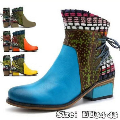 Vintage Inspired Orthopedic Boots
