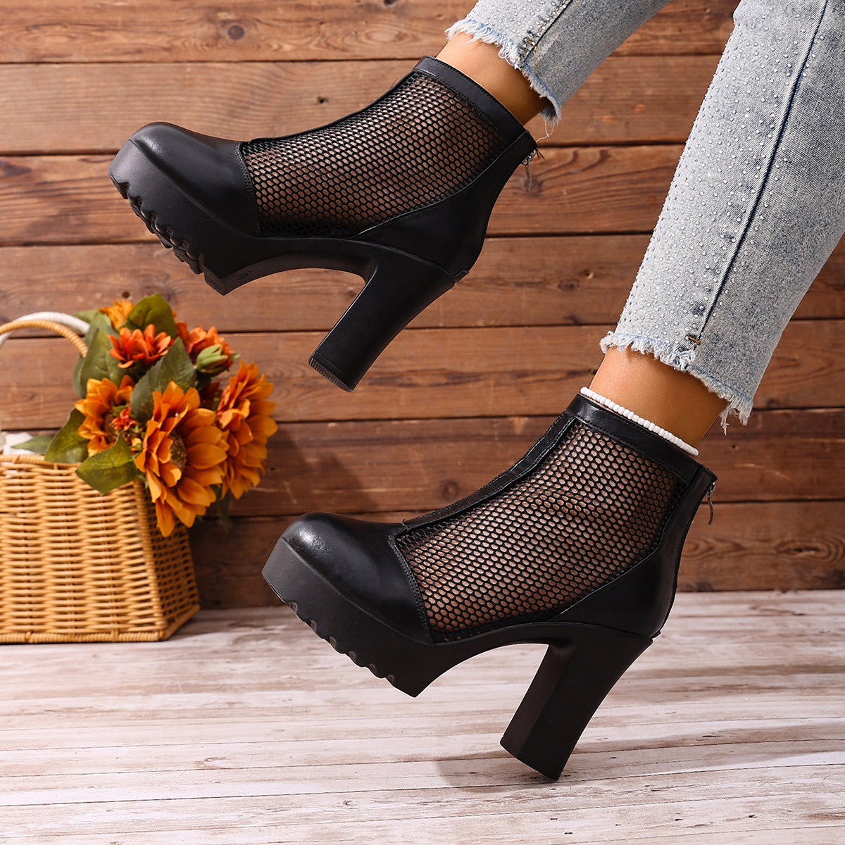 Vintage Inspired Orthopedic Boots