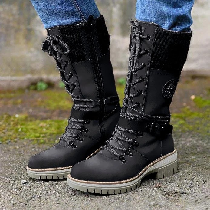 Classic Orthopedic Boots with Timeless Style