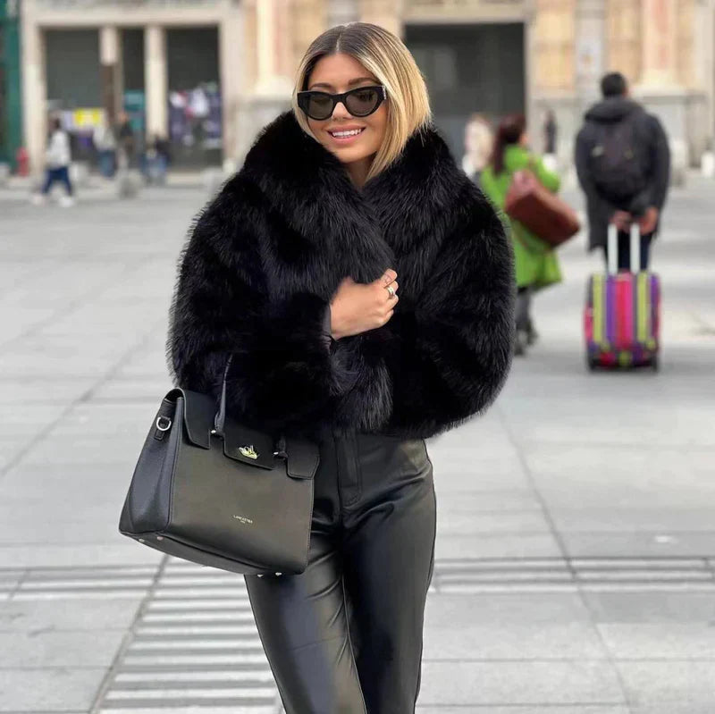 LM | Elegant fleece jacket for women