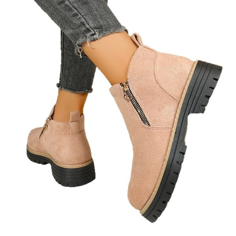 Chic Orthopedic Boots with Unique Design